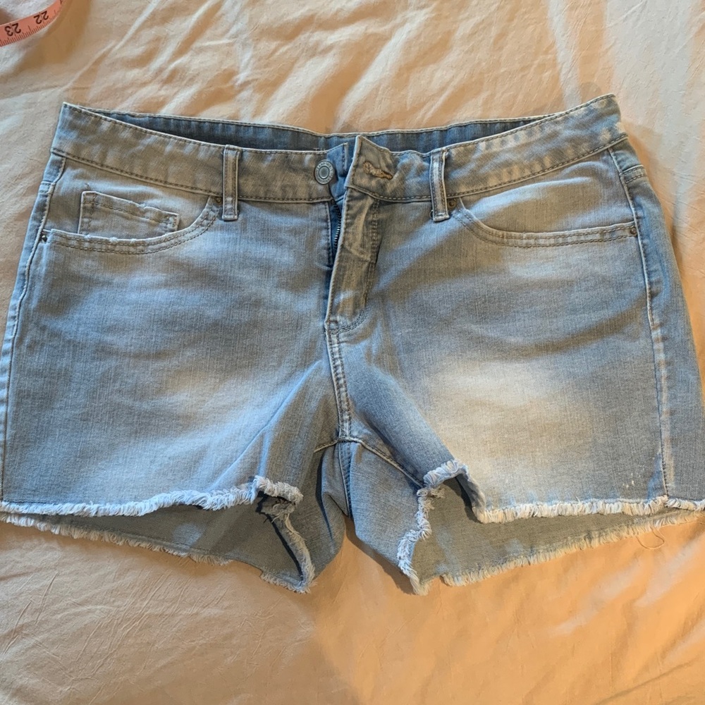 Time and Tru Light Blue Jean Shorts